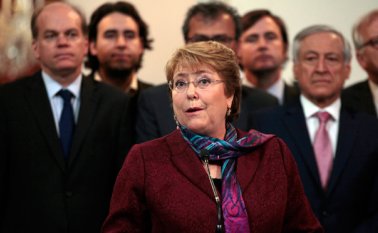 Para la presidenta de Chile, Michelle Bachelet, Bolivia no ha ganado nada, lo único que se ha decidido hasta ahora es que la Corte es un tribunal apto para conocer del reclamo boliviano. AP