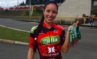 La cucuteña demostró que está en gran nivel y sigue concentrada en su principal objetivo de participar en la Copa del Mundo. Cortesía