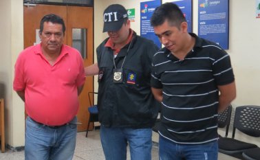 Neftalí fue capturado junto a su hijo Jonathan Rodríguez Caro. Cortesía