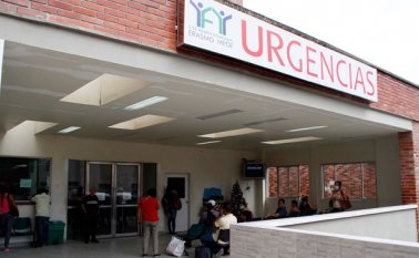 José Giovanni Ruíz Parada fue remitido al Hospital Erasmo Meoz de Cúcuta, por la gravedad de su estado. Archivo