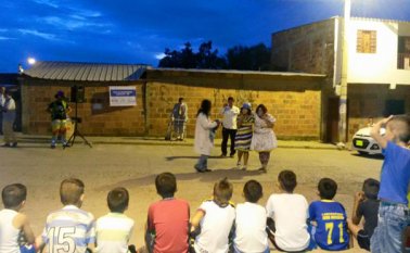 Esta semana se realizó el primer encuentro de ‘Familias al parque’ en Valles del Rodeo. Cortesía