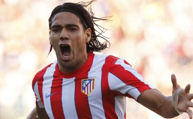 Radamel Falcao en el Atlético de Madrid Archivo