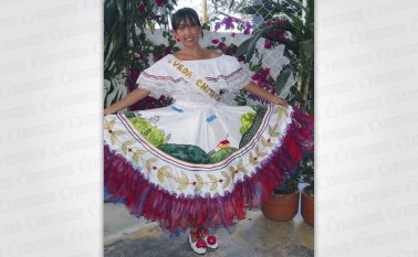 Señorita Chitacomar, Angélica Andrea Jaimes. Leo Mantilla