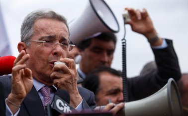 Álvaro Uribe. Colprensa