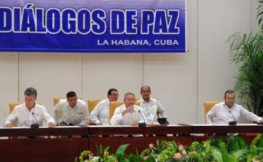 El proceso de paz inició en el 2012. Archivo