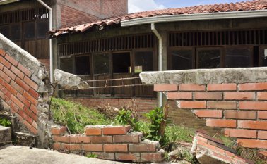 Así están las instalaciones del colegio. Edinsson Figueroa