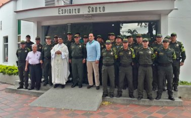 La homilía se desarrolló en la iglesia Espíritu Santo de Quinta Oriental, en Cúcuta. Cortesía
