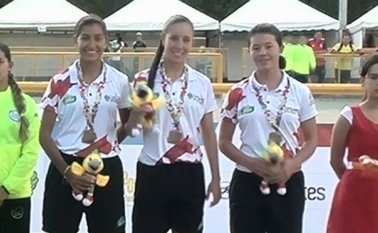 Camila Torres, Daniela Lindarte y Mayerly Amaya. Cortesía