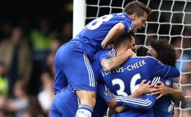 Chelsea derrotó 2-0 al Aston Villa. AFP