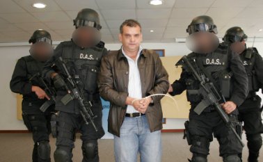 El empresario Jensy Miranda Dávila fue capturado en Cúcuta en el 2009 y extraditado a España, acusado de narcotráfico. Archivo
