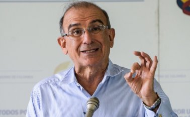 Humberto de la Calle, jefe del equipo negociador del gobierno colombiano en el proceso de paz. Archivo