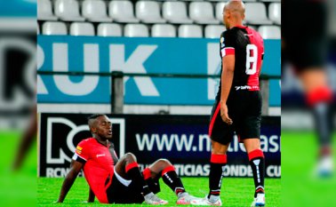 La derrota ante el Once Caldas dejó al Cúcuta sin posibilidades matemáticas de salvar la categoría. Colprensa