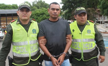 El hombre era buscado por el delito de concierto para delinquir agravado. Policía Nacional