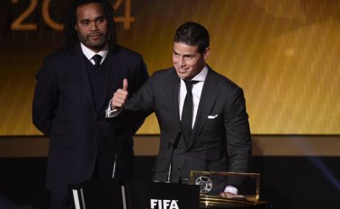 James Rodríguez, jugador colombiano. Archivo