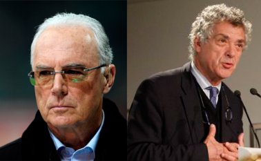 Franz Beckenbauer y el vicepresidente de la Fifa, Ángel María Villar, esperan por los veredictos de sus casos. Internet