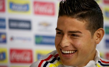 James Rodríguez, jugador colombiano. Colprensa