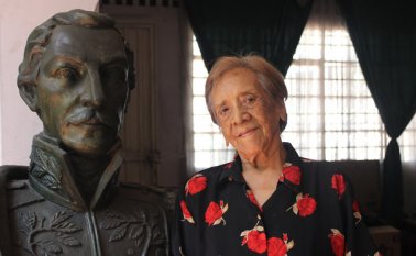 Helena Merchán ha dedicado su vida a promover las artes en la frontera. Cortesía