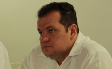 Carlos Jaimes aspira a lograr su reelección para el periodo 2016-2019. Archivo