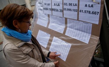 Los colombianos salieron a elegir sus gobernadores. Colprensa