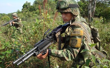 Durante el operativo incautaron armas, material de intendencia y documentos de gran interés para la inteligencia militar. Ejército Nacional