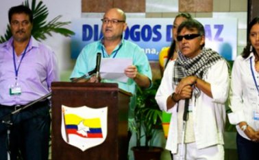 El tema no hace parte de la agenda, segun las Farc. Colprensa