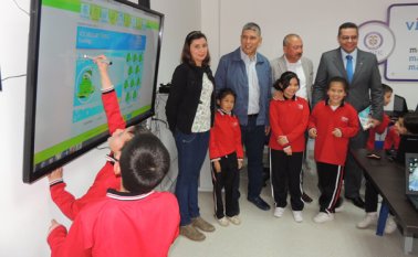 El gobernador Édgar Díaz inauguró la instalación. Cortesía