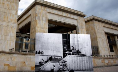 Holocausto del Palacio de Justicia. Colprensa