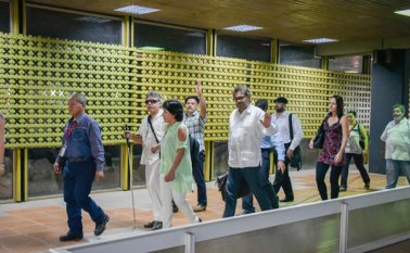 Equipo negociador de las Far en La Habana, Cuba. Archivo