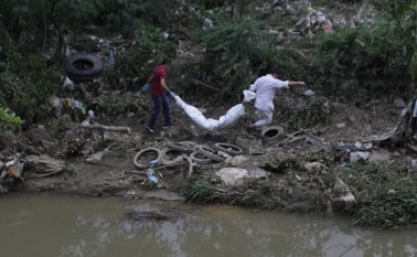 Caño en el sector del Anillo Vial Oriental. Cristian Herrera