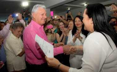 Rojas reiteró su compromiso de trabajar por la transformación de la capital nortesantandereana. Alfredo Estévez