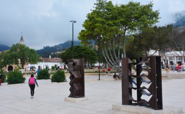 El Instituto de Cultura considera que el parque Águeda Gallardo es el espacio más apropiado para habilitar el punto de información turístico. Roberto Ospino