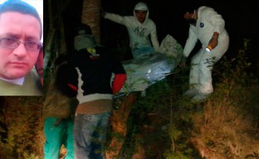 El cuerpo sin vida del ornamentador fue encontrado en zona rural de Pamplona. Cortesía