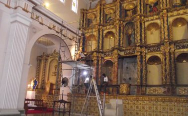 El Ministerio de Cultura le dio el visto bueno a la primera fase de la restauración y ahora deben gestionarse los recursos para continuar. Archivo