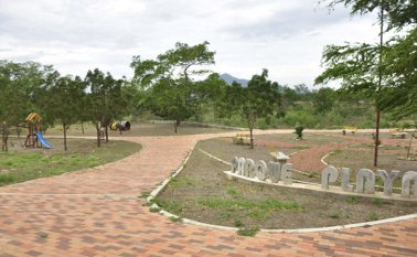 El parque Playa en la Avenida del Río  se encuentra en regulares condiciones. La comunidad pidió mayor mantenimiento de esta zona. Edinsson Figueroa