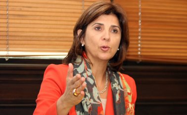 María Ángela Holguín. Colprensa