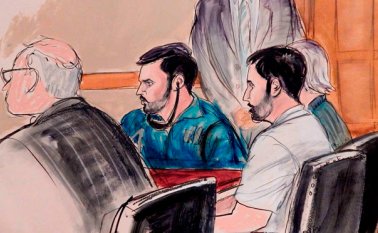 Efraín Antonio Campo Flores (29) y Francisco Flores de Freitas (30) fueron acusados de conspirar para transportar al menos cinco kilos de cocaína a Estados Unidos. Archivo