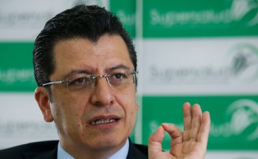 Norman Julio Muñoz, superintendente Nacional de Salud. Colprensa