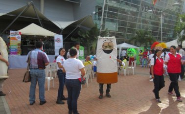 La Cruz Roja Colombiana Seccional Norte de Santander, y la EPS Coomeva acompañaron el evento. Juan Diego Aguirre Gómez