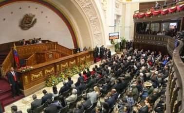 Parlamento venezolano. Tomada de Internet