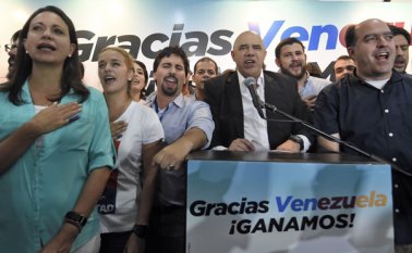 Oposición venezolana. AFP