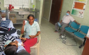 El servicio de urgencias pediátricas está registrando un aumento dramático en las consultas por Infecciones Respiratorias Agudas. Daicy Echeverri