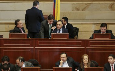 La plenaria de la Cámara aprobó, ayer, el informe de conciliación del proyecto que permite un plebiscito para refrendar los eventuales acuerdos de paz. Colprensa