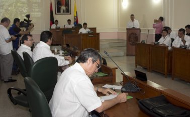 La asamblea de norte de santander terminó de verificar las hojas de vida de los inscritos y dejó definida la lista de aspirantes que podrán ser candidatos a ocupar la Contraloría Departamental, los próximos cuatro años. Archivo