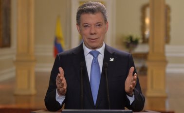 Juan Manuel Santos, presidente de Colombia Archivo