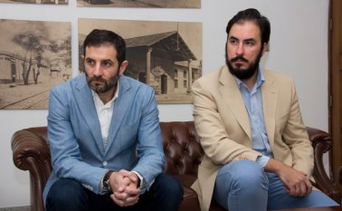 Juan José Correa y David Mora, empresarios españoles del sector de turismo y salud de Barcelona, visitaron la ciudad nortesantandereana para socializar el plan ‘Club del producto mi destino de salud’. Luis Alfredo Estévez