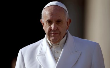 Francisco cumple 80 años. AFP