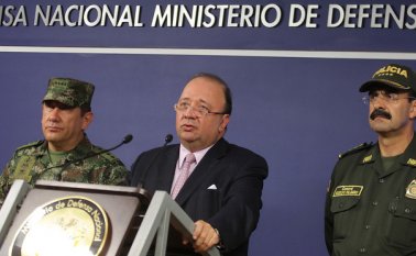 Ministro de Defensa, Luis Carlos Villegas. Colprensa