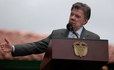 Juan Manuel Santos, presidente de Colombia. Colprensa