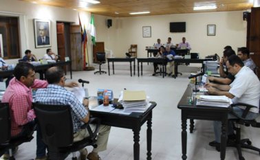 Mañana, desde las ocho a.m., se empezarán a aplicar las pruebas de conocimientos y la sicotécnica, en el salón de sesiones del Concejo de Ocaña. Javier Sarabia