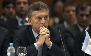 Mauricio Macri, presidente de Argentina. AFP